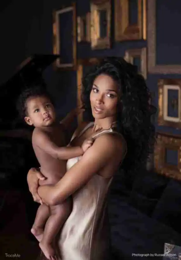 Ciara Shares 1st Photos Of Her Baby, Sienna Princess Wilson (Photos)